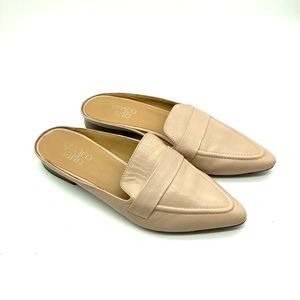 Franco Sarto Sophia Dusty Pink Mules